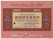 3 er Satz 1961 Badische Anilin