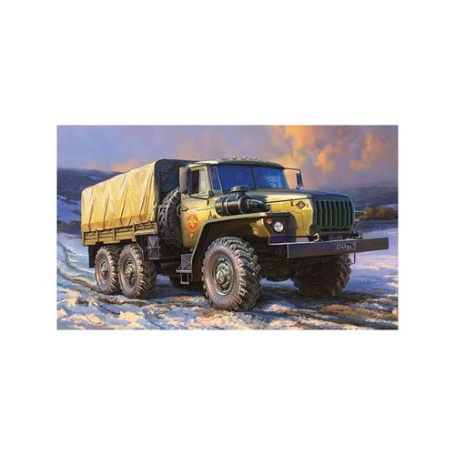 Zvezda 3654 militärmodell - zvezda, lkw