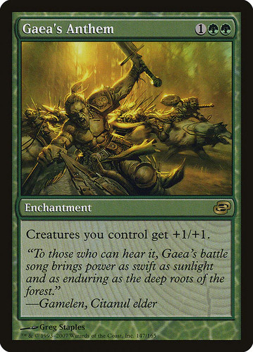 Magic mtg gaea anthem - magic/mtg, gaea's