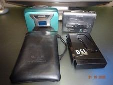 Aiwa Walkman HS-P202 Kassettenspieler+Aiwa PX547+PS163+ Tasche