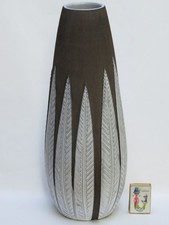 UPSALA-EKEBY Schweden GROSSE "PAPRIKA" VASE * 37,5 cm * DESIGN Anna Lisa Thomson