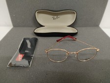 Ray Ban RX3447V 3094 Rose Gold Rund Metall Fassung Brille Damen Gr.M 50-21