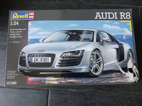 Revell 07398 audi ovp - r8, in