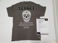 James Bond 007 Spectre Mexico Film Crew & Cast Shirt Movie Prop COA Requisite