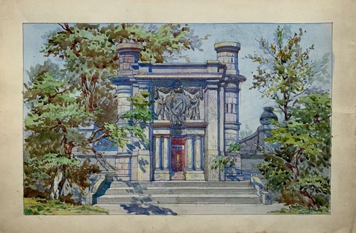 Aquarell jugendstil - nr,
