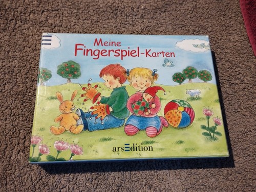 Meine fingerspiel karten - meine, fingerspiel-karten
