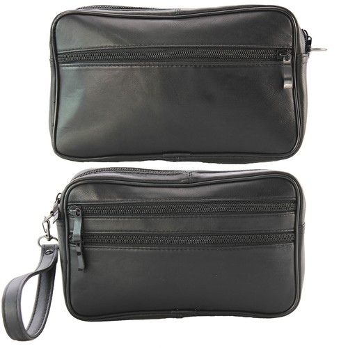 Herren handgelenktasche echt - handgelenktasche,