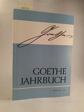 Goethe Jahrbuch. Band 108