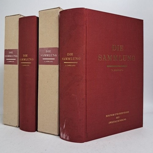 Buch die sammlung und 2 - sammlung,