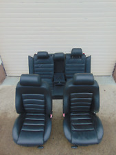 Audi A6 4B Avant Ledersitze Sitze Innenausstattung Leder Sportsitze Schwarz Onyx