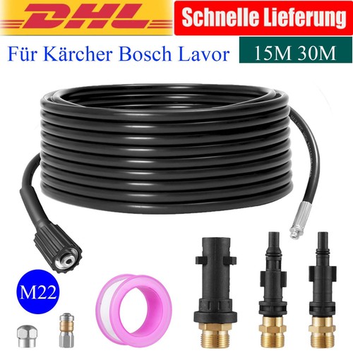 Rohrreinigungsschlauch 15m 30m
