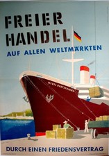 Plakat original ddr wirtschaft - original,