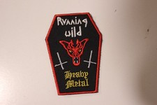 gestickter Running Wild Patch Sarg Repro aus Sammlung neuwertig Kutte