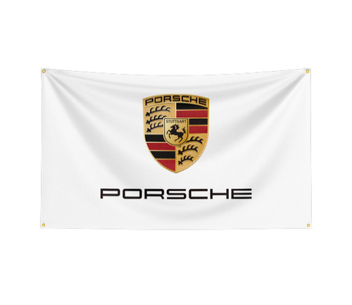 Porsche banner fahne - banner, /