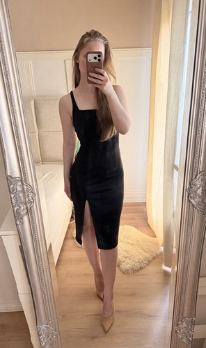 Schwarzes kleid einstellbare - schwarzes,