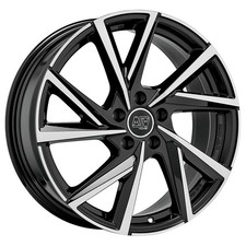 ALUFELGE MSW MSW 80-5 FUR VOLKSWAGEN GOLF VI 7X17 5X112 GLOSS BLACK FULL POLISH