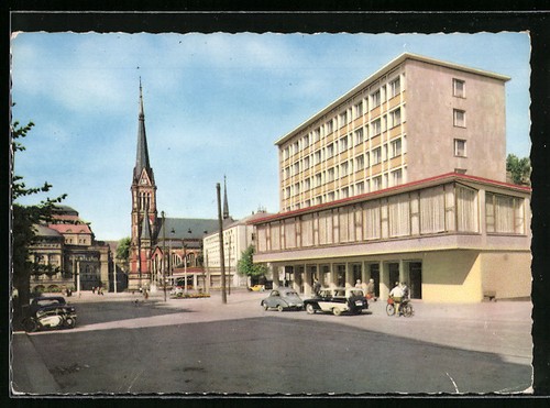 Ansichtskarte karl marx - ansichtskarte, karl-marx-stadt