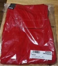 Uvex Arbeitshose Bundhose  8926 ROT NEU / OVP Größe 48 Handwerk 
