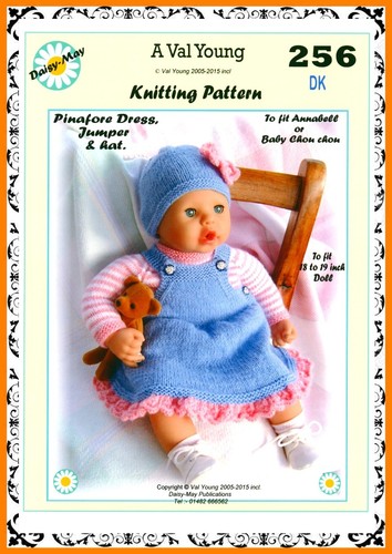 Puppen strickanleitung 256 - strickanleitung, nr