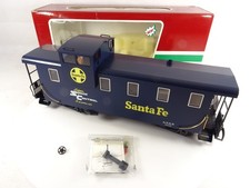 LGB 43710 Spur G Güterzugbegleitwagen Santa Fe blau, sehr guter Zustand, mit OVP