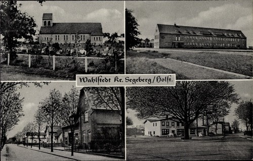 Wahlstedt kreis segeberg - ak,