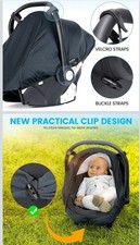 Atmungsaktiv Babyschale UV Schutz , Windschutz , Sonnenschutz