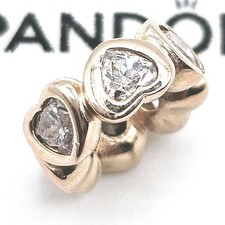 Pandora Charm Zwischenelement "In my Heart "781252 Rosèvergoldet Herz Zirkonia 