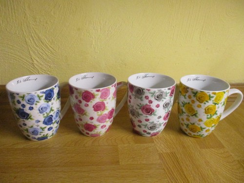 Tassen becher rosentassen - 4,