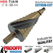 HSS TiALN Stufenbohrer Ø 6 -