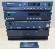 Tandberg Hifi Tower: 3015A CD, 3031A Tuner, 3036A Power Amp, 3038A Pre-Amp +RC