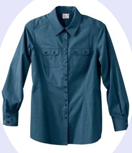 Langarm bluse petrol - bluse, von