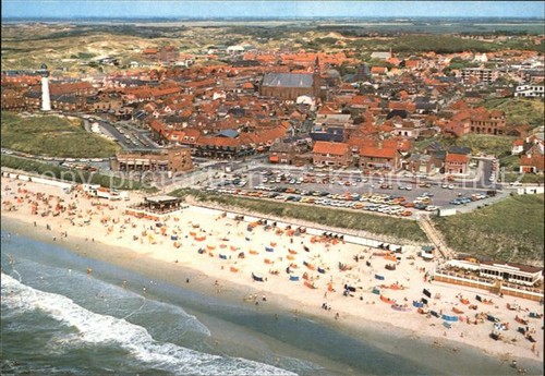 Egmond aan zee fliegeraufnahme - zee,