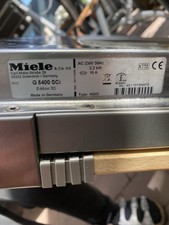Miele Einbauspüler G 5400 Sci mit Edelstahl Bedienblende - defekt, Ersatzteilgew