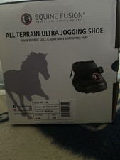 Equine Fusion Schwarz 16 Slim Hufschuhe Ultra Jogging Shoe Outdoorhufschuhe