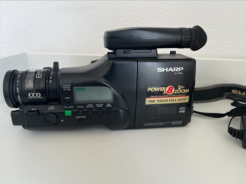 Sharp c650 vhs - vl-c650, camcorder