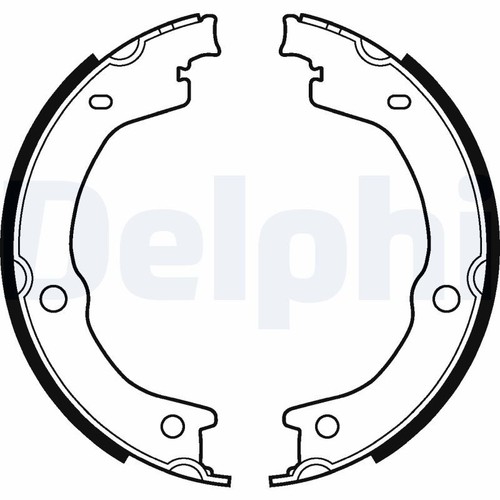 Delphi ls2118 bremsbackensatz - delphi,