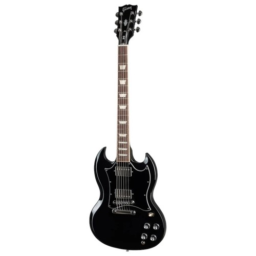 Gibson standard ebony - ebony, ❘