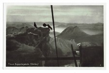 AK Treu Zugspitzgäste Dohlen Zugspitze Knorrhütte ungelaufen vor 1945