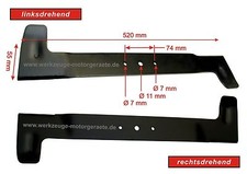 Rasentraktor Messer 102cm
