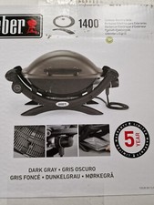 Weber Q 1400 Elektro-Tischgrill Dark Grey 2200 Watt neu