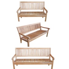 Premium Teak Gartenbank