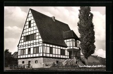 Würzburg-Heidingsfeld, Jugendherberge Frau Holle, Ansichtskarte 