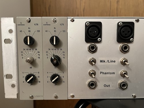 Siemens v276 preamp sitral - siemens,