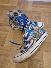 Converse Chucks Wonder Woman DC Comics Rare Marvel Hulk Spiderman 40 Superman