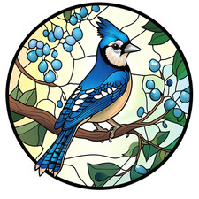 XXL 30X30 car sticker bird