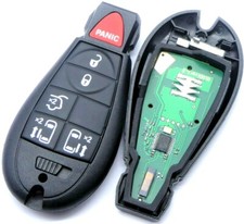 1x Auto Funk Fernbedienung  Schlüssel 434 MHz ID 46 für Chrysler Dodge