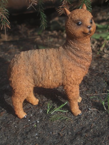 Alpaka deko figur - alpaka,