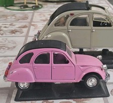 RARITÄT ENTE CITROËN 2CV MODELL AUTO 1:25 Pink SAMMLER AUTO Tonka/Polistil alt