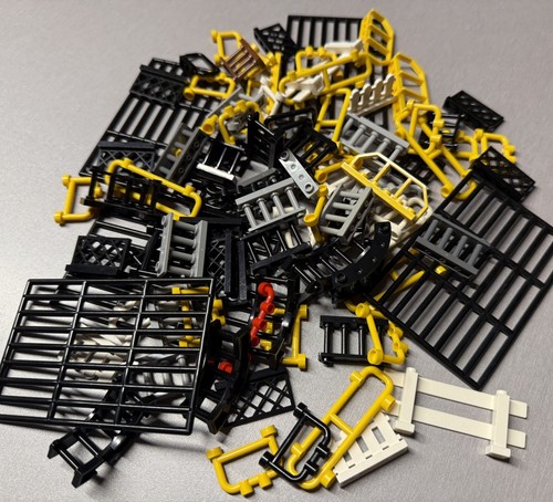50x lego city zäune gitter - 50x,