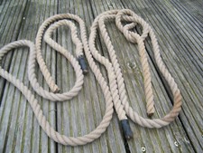 PP-SEIL 20mm Seil Seile Natur Jutefaser optik  gedreht Wasserdicht